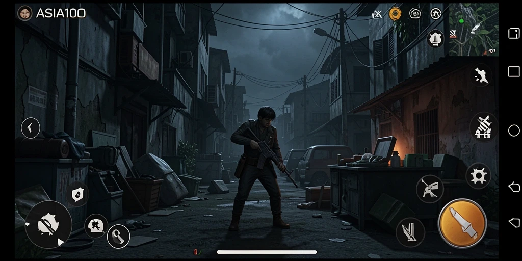 Gameplay menegangkan dengan suasana horor yang mencekam.