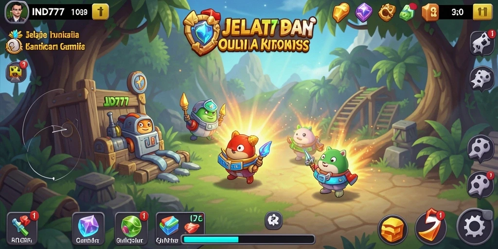 Tampilan gameplay IND777 yang mengasyikkan dan penuh warna.