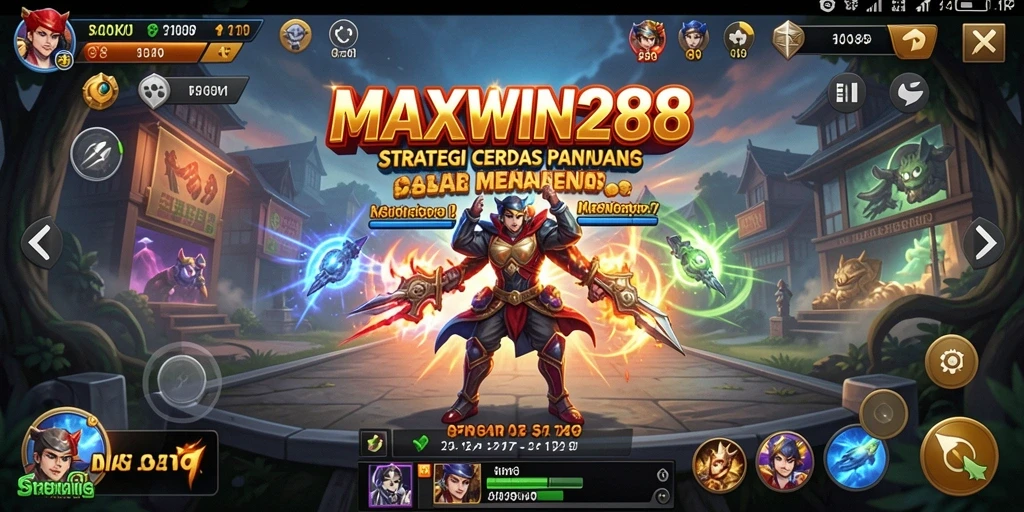Tampilan gameplay strategi yang menantang dan mengasyikkan.