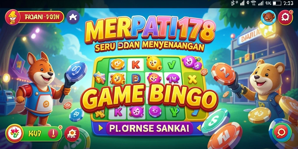 Tampilan gameplay MERPATI178 yang menarik dalam suasana Bingo.