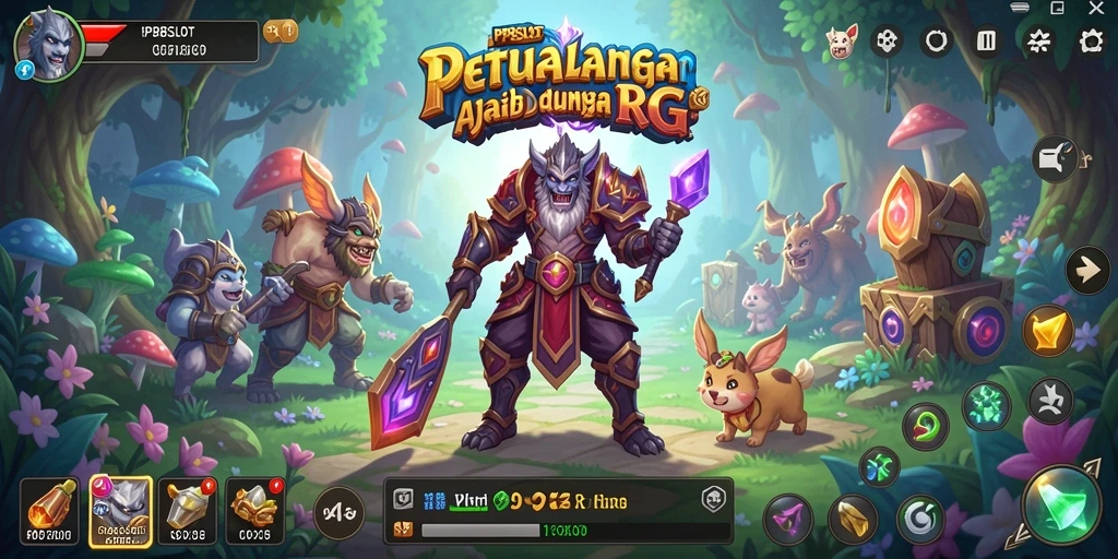 Tampilan menarik dari gameplay RPG PP88SLOT yang menantang.